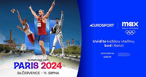 Paříž 2024 na Eurosportech a&nbsp;Maxu